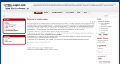 Desktop Screenshot of cryptoleague.com